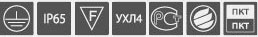 Параметры светильника УНИВЕРСАЛ BS -943-2X8 (УХЛ 4)