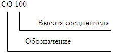 Обозначение при заказе